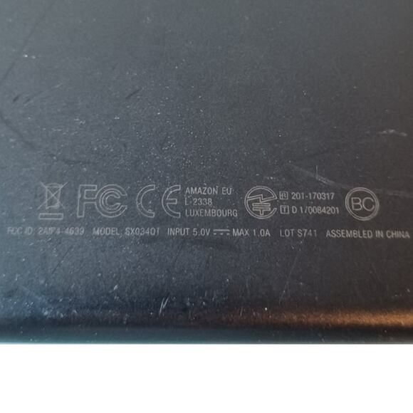 Amazon Fire HD 8 7th Gen Model SX034QT Black for Parts - Picture 3 of 3